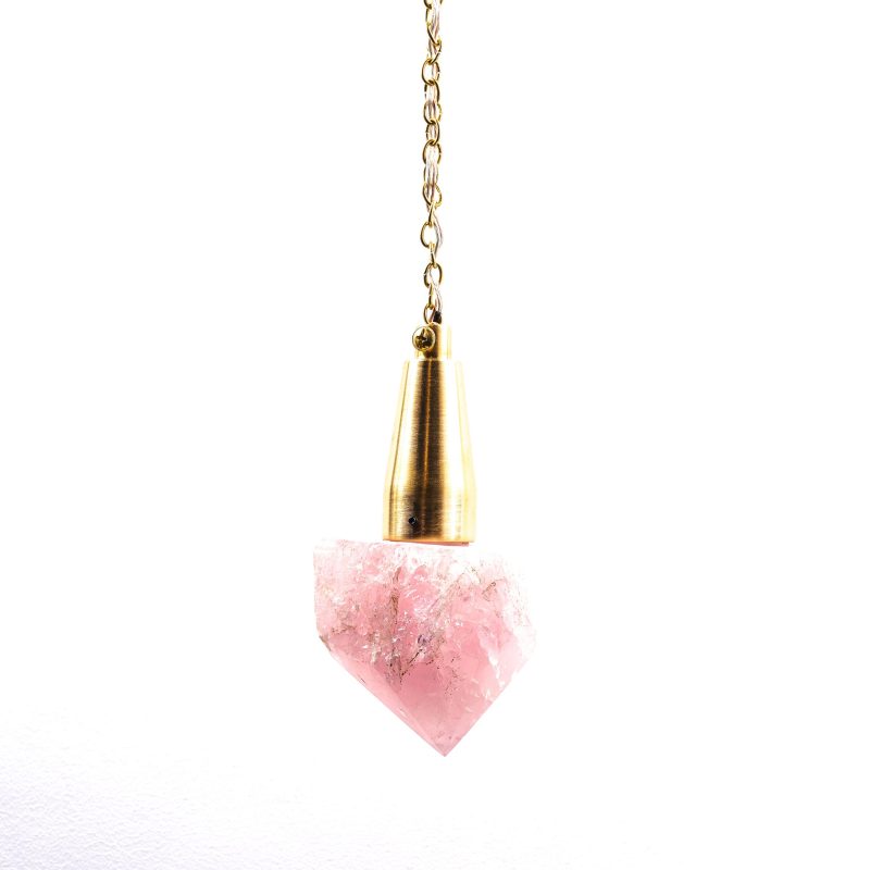 Sculpture of Light Focus Pink Quartz Point