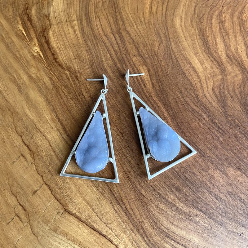 Chalcedony Earrings