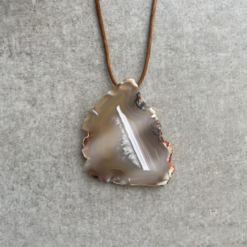 Collar CORIUM de Ágata