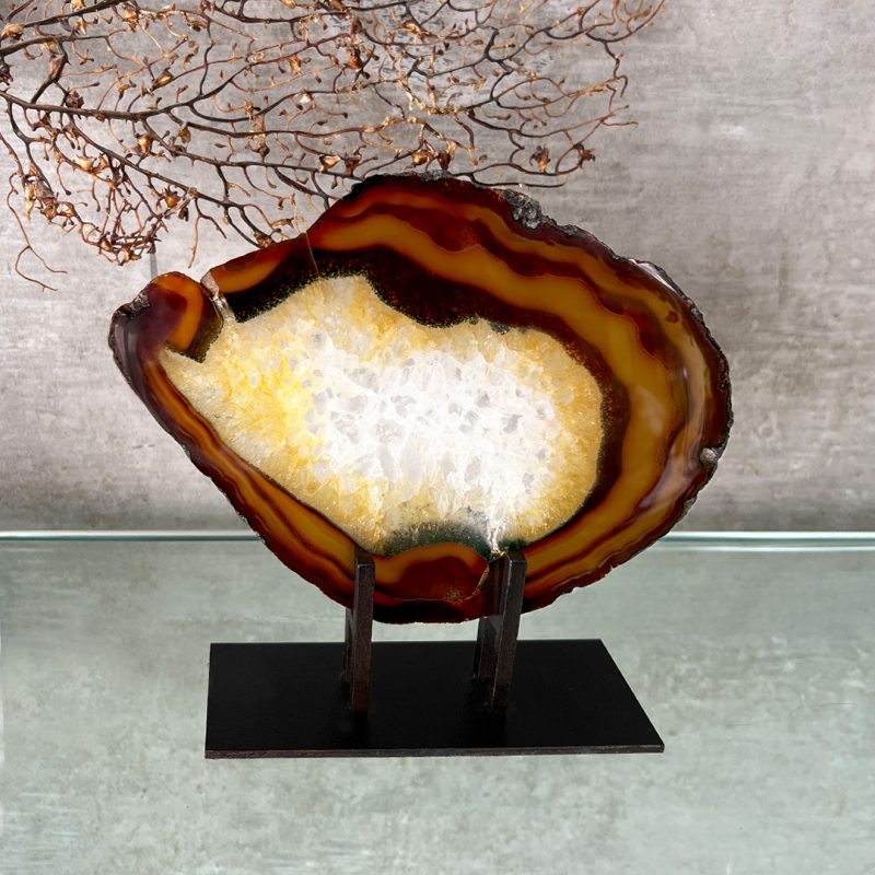 Escultura Chapa de Ágata