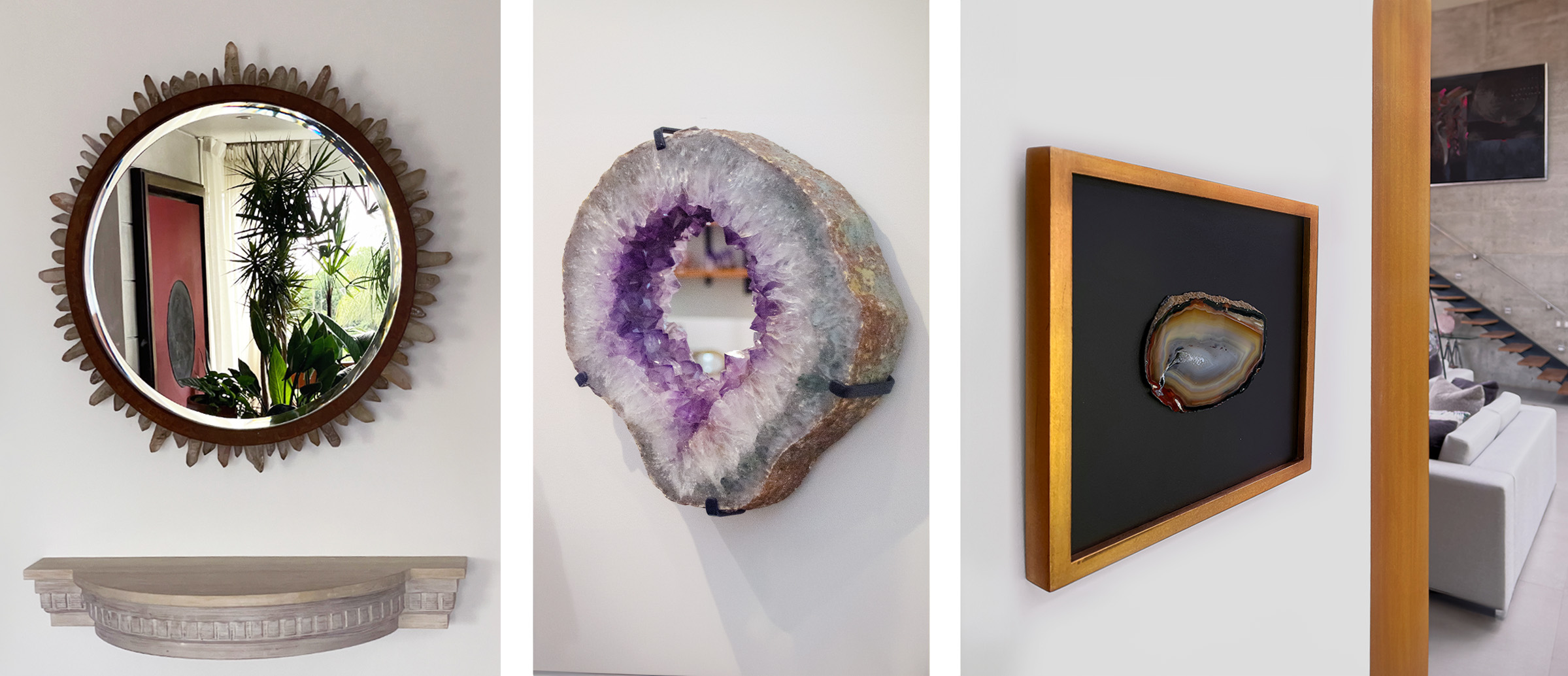 espejos y cuadros de cuarzos